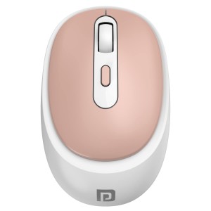 Portronics Toad 27 Wireless Mouse with Silent Buttons, 2.4GHz USB Nano Receiver, Adjustable DPI for PC, Laptop & Mac – (Pink)