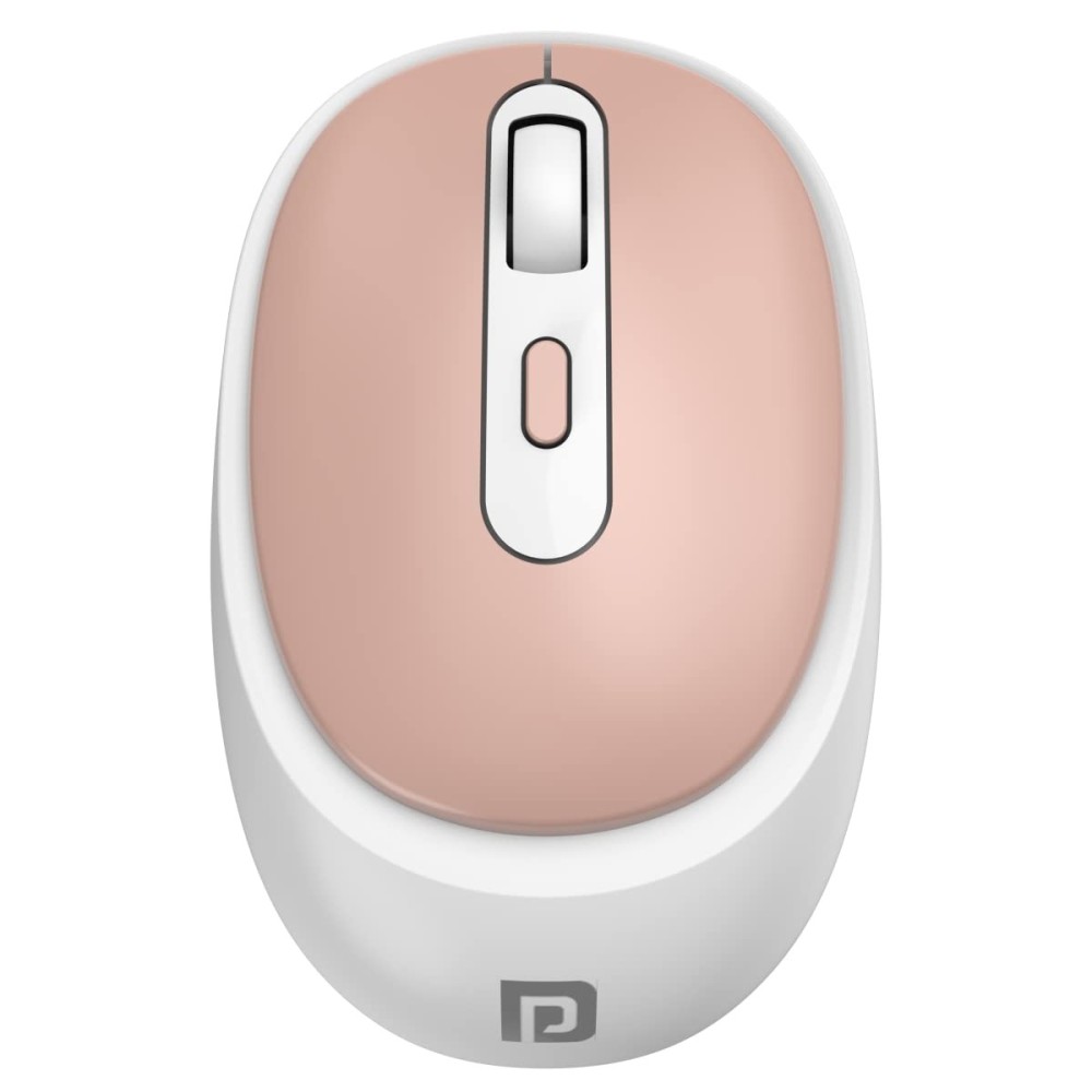 Portronics Toad 27 Wireless Mouse with Silent Buttons, 2.4GHz USB Nano Receiver, Adjustable DPI for PC, Laptop & Mac – (Pink)