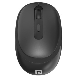 Portronics Toad 27 Wireless Mouse with Silent Buttons, 2.4GHz USB Nano Receiver, Adjustable DPI for PC, Laptop & Mac – (Black)