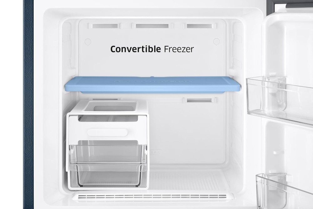 Samsung 236 L, 2 Star, Convertible, Digital Inverter Frost Free Double Door Refrigerator (RT40H28U2HSHL, Hydrangea Blue, 2026 Model)