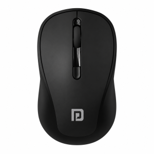Portronics Toad 34 Wireless Mouse 2.4GHz with USB Receiver, Adjustable DPI, Ergonomic Design for Laptop, PC & Mac - (Black)