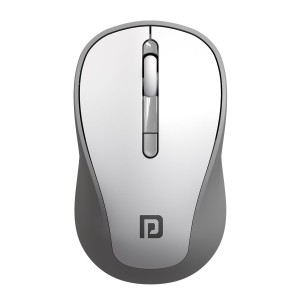 Portronics Toad 34 Wireless Mouse 2.4GHz with USB Receiver, Adjustable DPI, Ergonomic Design for Laptop, PC & Mac - (White)