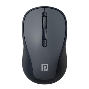 Portronics Toad 34 Wireless Mouse 2.4GHz with USB Receiver, Adjustable DPI, Ergonomic Design for Laptop, PC & Mac - (Grey)