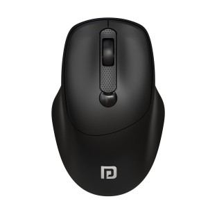 Portronics Toad 35 Wireless Mouse 2.4GHz with USB Receiver, Adjustable DPI, Ergonomic Design for Laptop, PC & Mac – (Black)