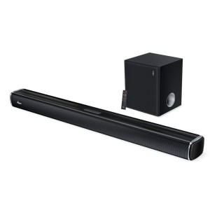 FINGERS Octane-100 Multimedia Sound Bar with Powerful 100 Watts, Subwoofer, Bluetooth, USB, AUX, Optical, HD Interface (ARC), Wall Mountable & Remote Control