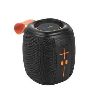 FINGERS SoundNugget-BT6 Bluetooth Portable Speaker (Compact, RGB Lights, 12-hour Playtime, Bluetooth® | FM Radio | MicroSD | USB, Multi-Point Connectivity, Splash Resistant - IPX4 Rating) – R