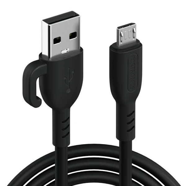 Konnect Core 3 - USB TO Micro 3.0A Max Output | 1M Cable Length | Strong PVC Material | Fast Data Sync
