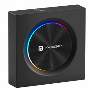 Portronics Tune Prime CarPlay & Android Auto Adapter with Qualcomm Snapdragon Octa-Core, Wireless CarPlay Converter, YouTube & Netflix Streaming, 4G SIM Support, Built-in GPS, 4GB RAM + 64GB 