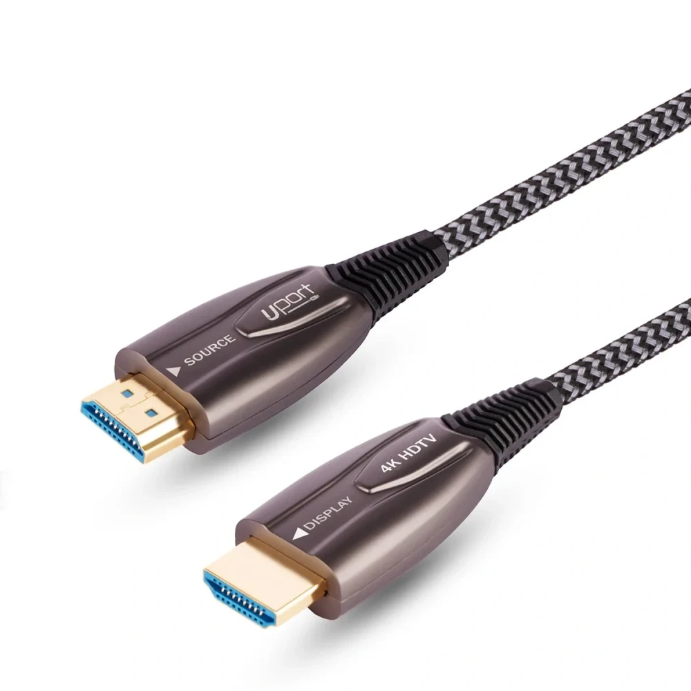 UPORT 4K Fiber Optical HDMI Cable 2.0V – 10M, 15M, 20M, 30M, 50M & 100M