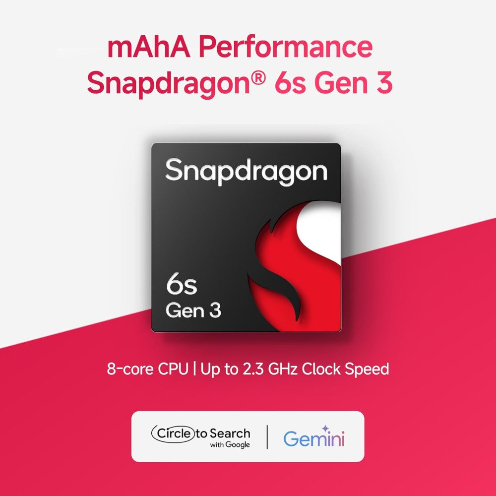 Redmi 15 5G | Segment's Largest 7000mAhA Battery | Segment's Largest Display 17.53cm(6.9) Up to 144Hz | Snapdragon 6s Gen 3 | 18W Reverse Charging | 50MP AI Dual Camera