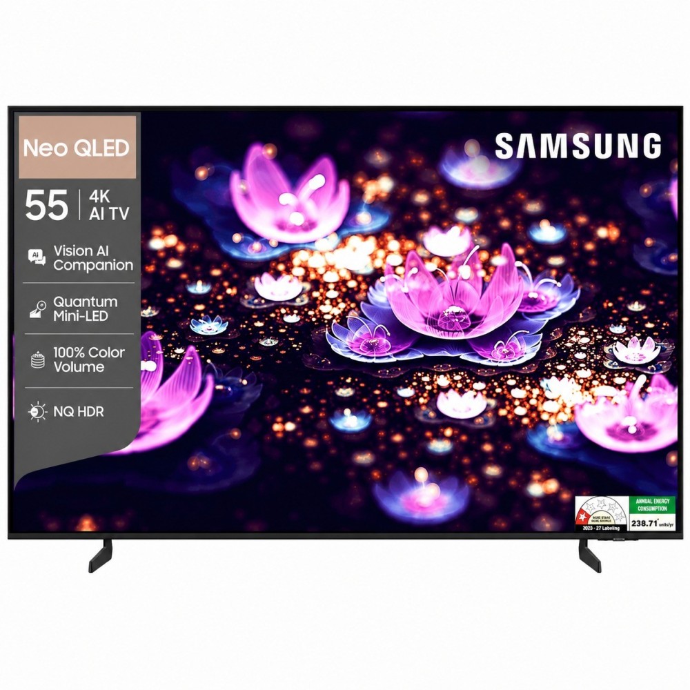 Samsung 55 Inch 138cm Neo QLED 4K Vision AI Smart TV 2026 NQ4 AI Processor Quantum Mini LED NQ HDR 4K Upscaling 150+ Channels (QA55QN2EHAULXL)